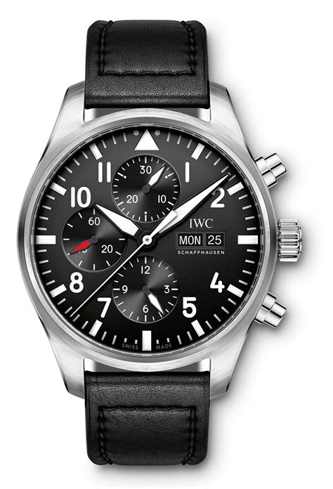 iwc pilot's watch chronograph iw377709.